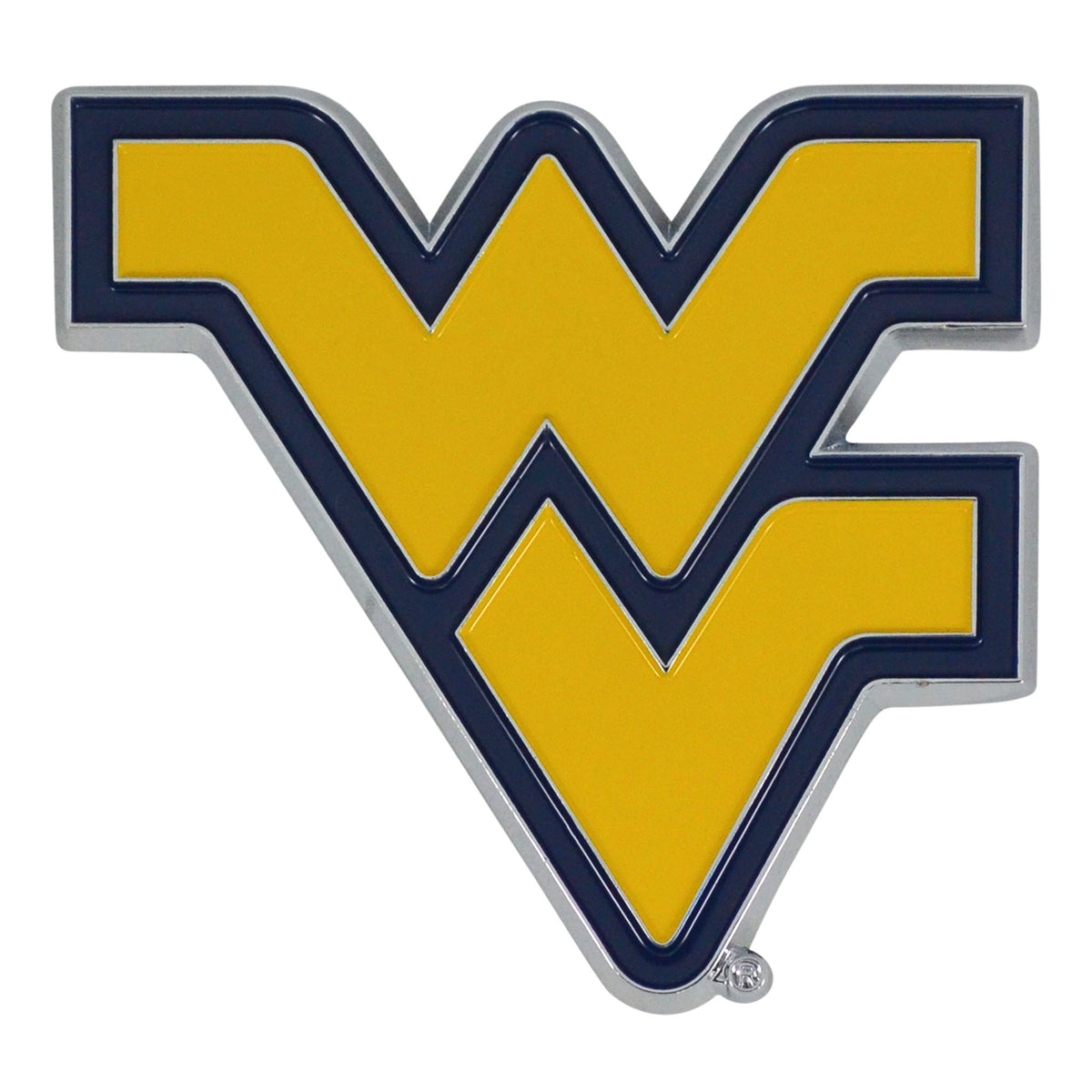 NCAA West Virginia Mountaineers Logo Brands Color Metal Emblem