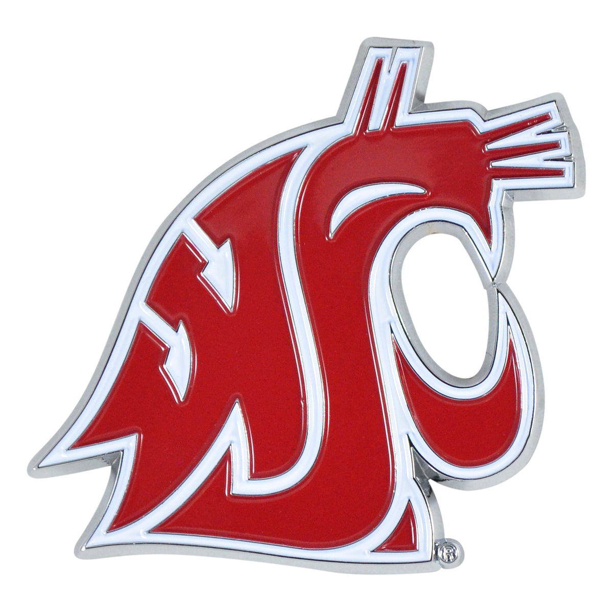 NCAA Washington State Cougars Logo Brands Color Metal Emblem