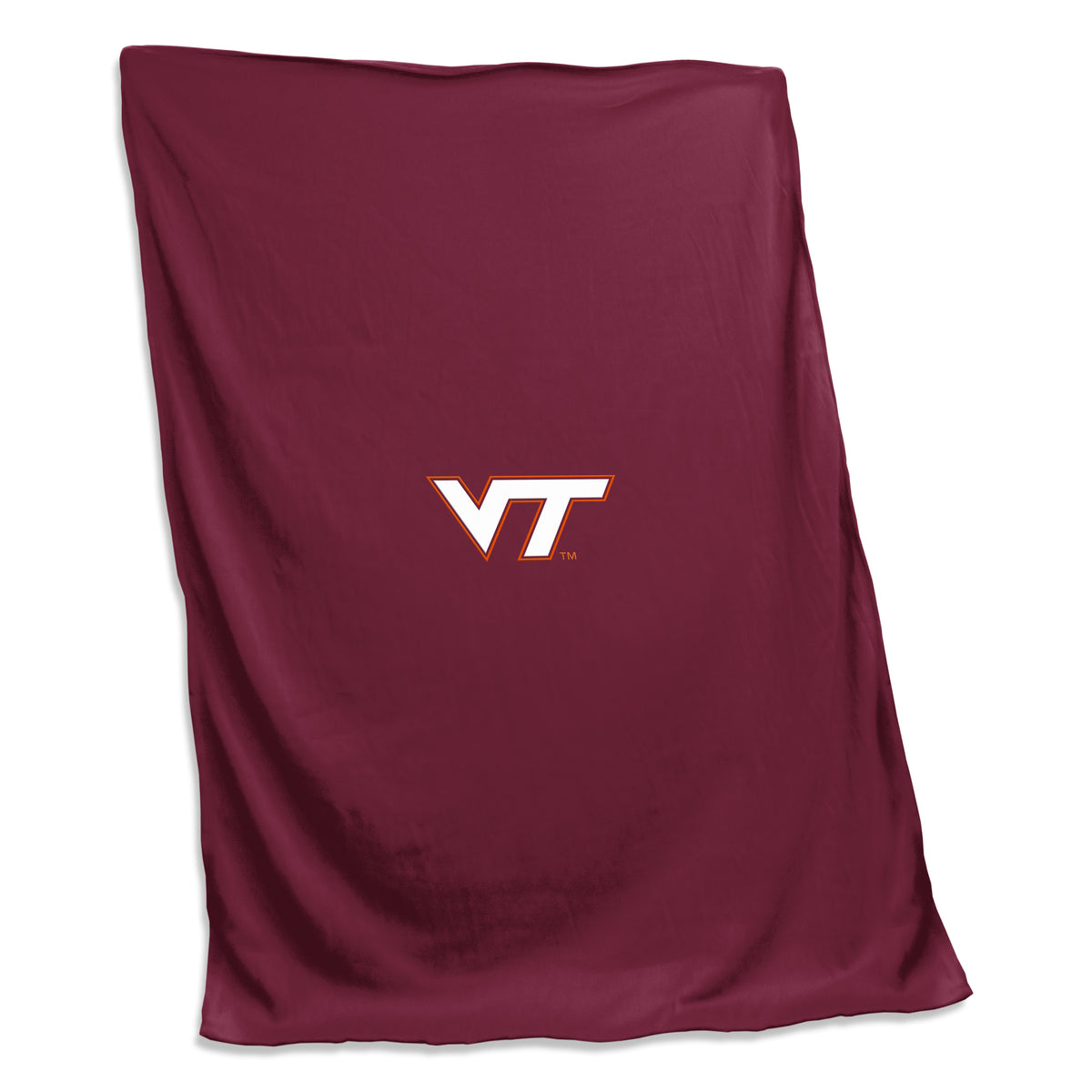 NCAA Virginia Tech Hokies Logo Brands Sweatshirt Blanket
