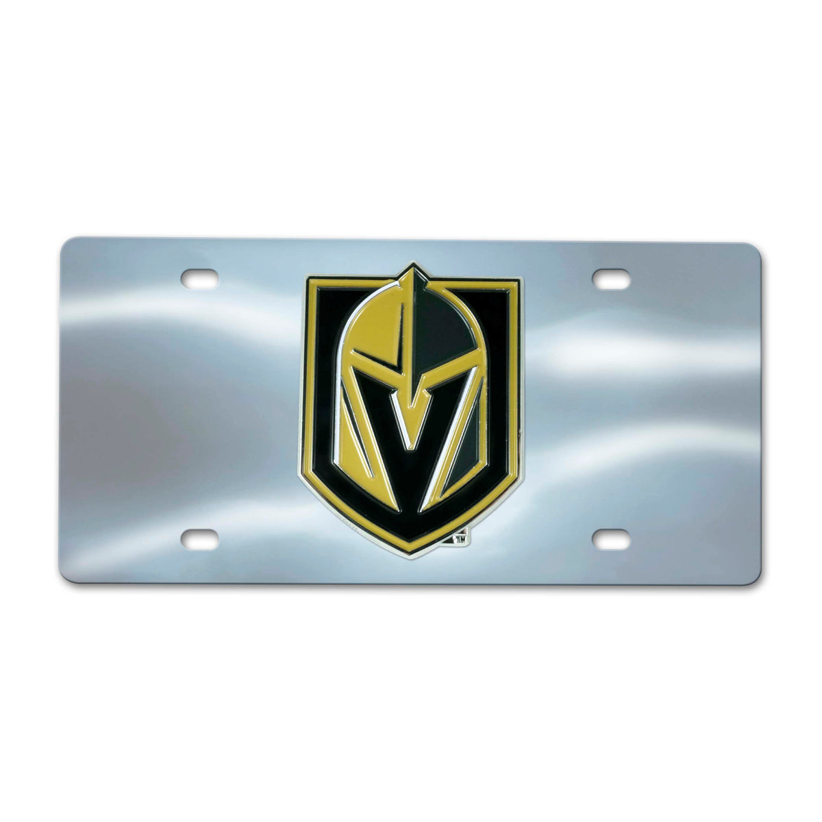 NHL Vegas Golden Knights Logo Brands Chrome Diecast License Plate