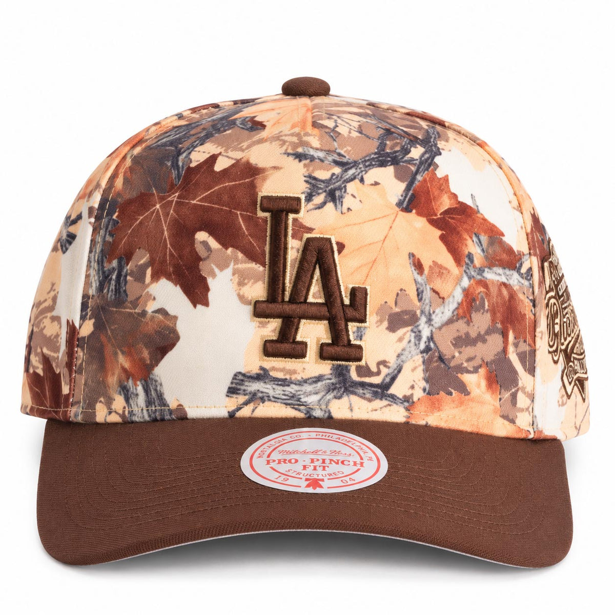 MLB Los Angeles Dodgers Mitchell & Ness Pro Leaf Snapback Hat- Camo