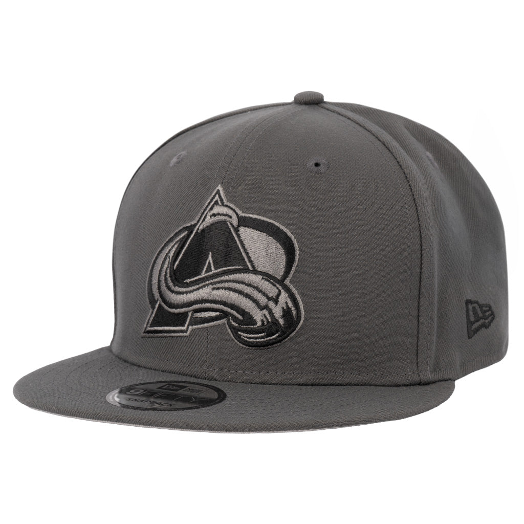 NHL Colorado Avalanche New Era Gray Prestige 9FIFTY Snapback Hat - Graphite