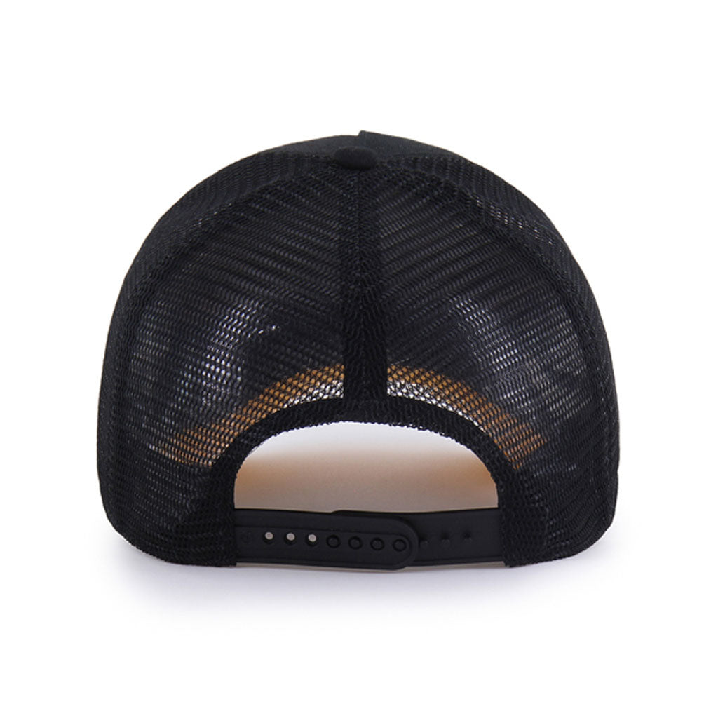 MLB Pittsburgh Pirates '47 Ballpark Under Visor Mesh Trucker Snapback Hat - Black