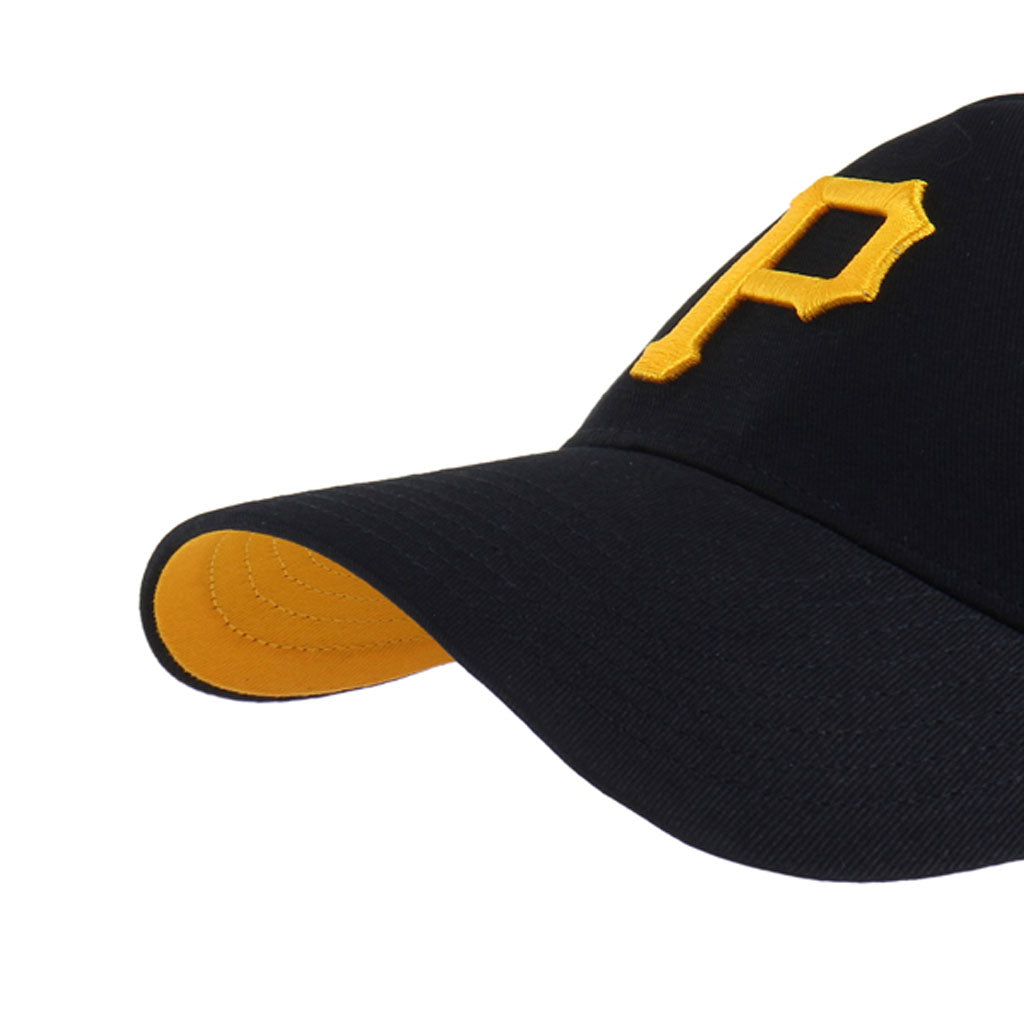 MLB Pittsburgh Pirates '47 Ballpark Under Visor Mesh Trucker Snapback Hat - Black