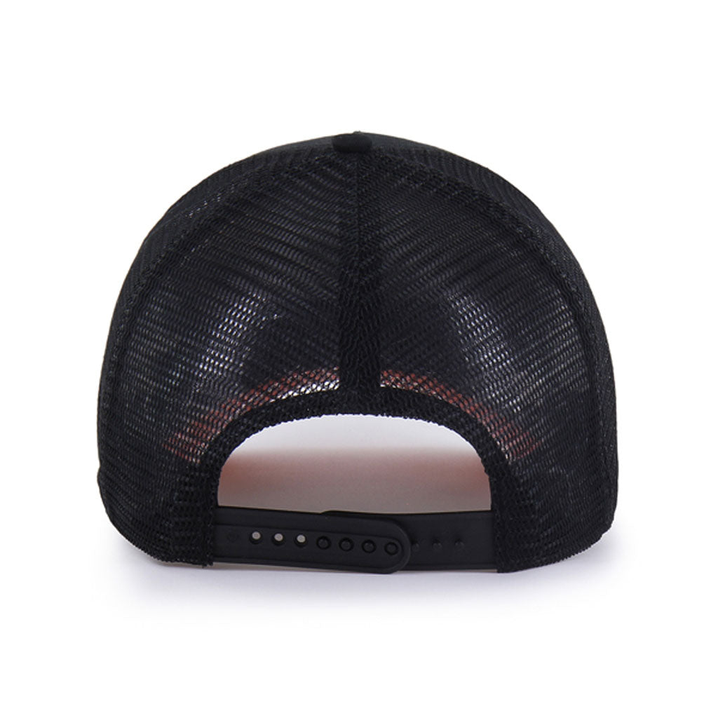 MLB San Francisco Giants '47 Ballpark Under Visor Mesh Trucker Snapback Hat - Black