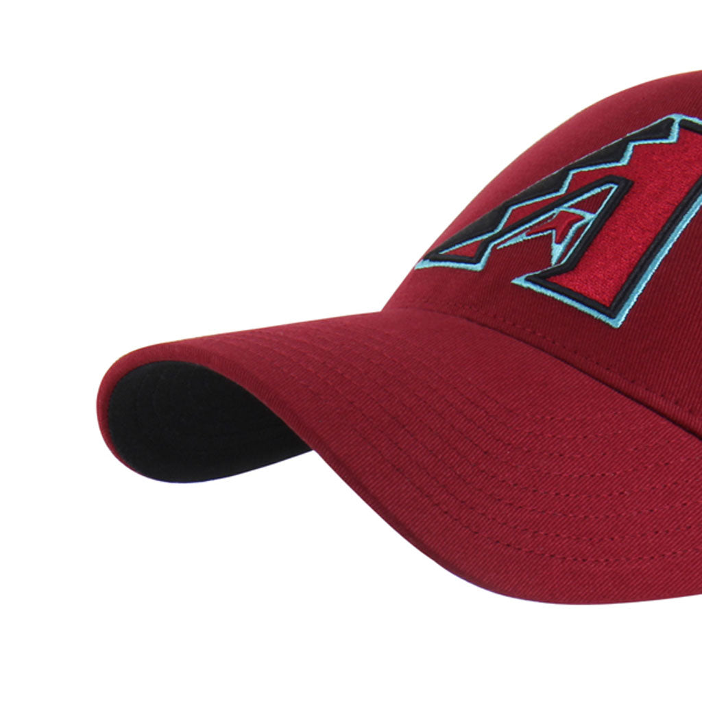 MLB Arizona Diamondbacks '47 Ballpark Under Visor Mesh Trucker Snapback Hat - Red