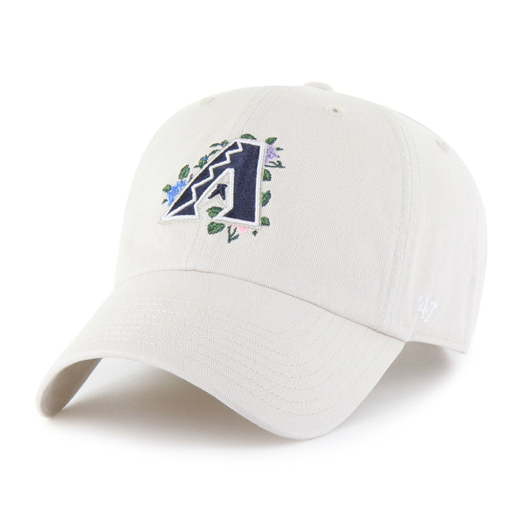MLB Arizona Diamondbacks '47 Bryony Clean Up Hat - Ivory