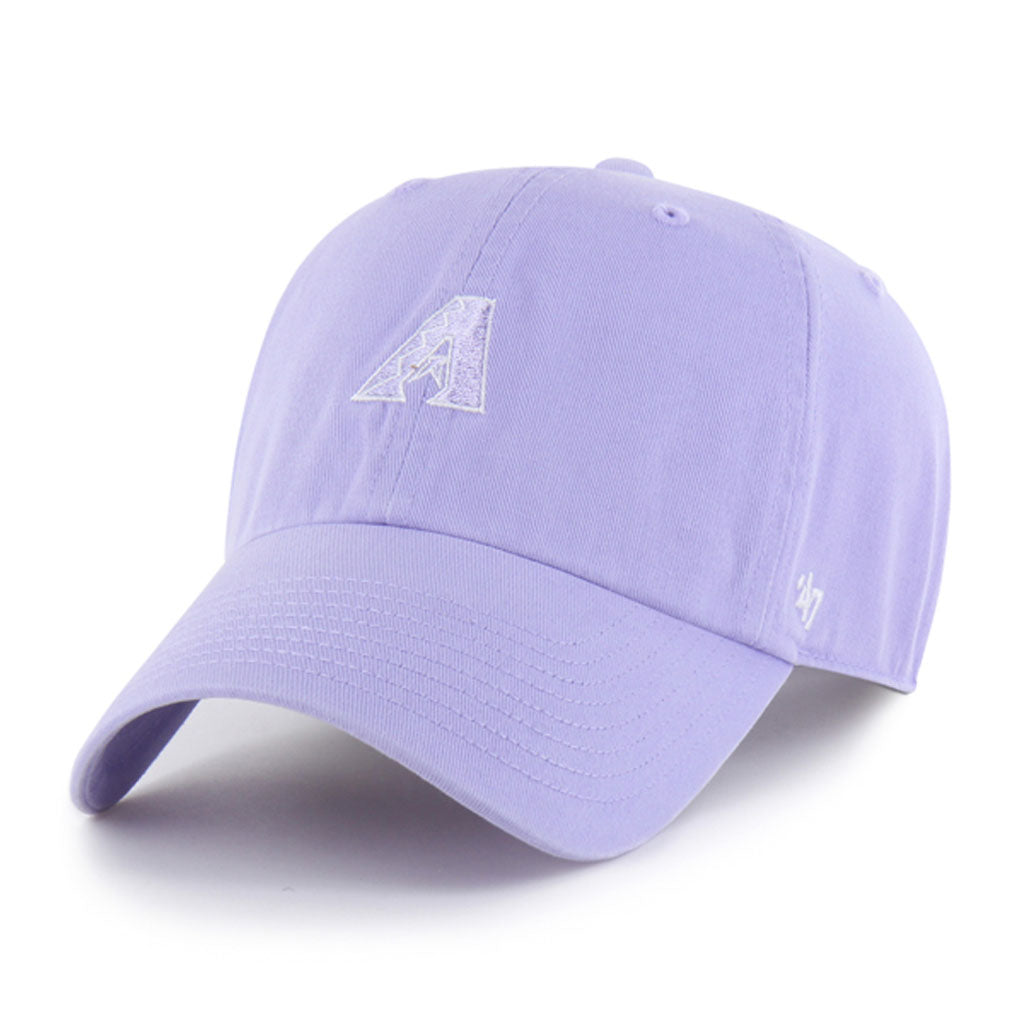 MLB Arizona Diamondbacks '47 Purple Dusk Clean Up Adjustable Hat - Purple