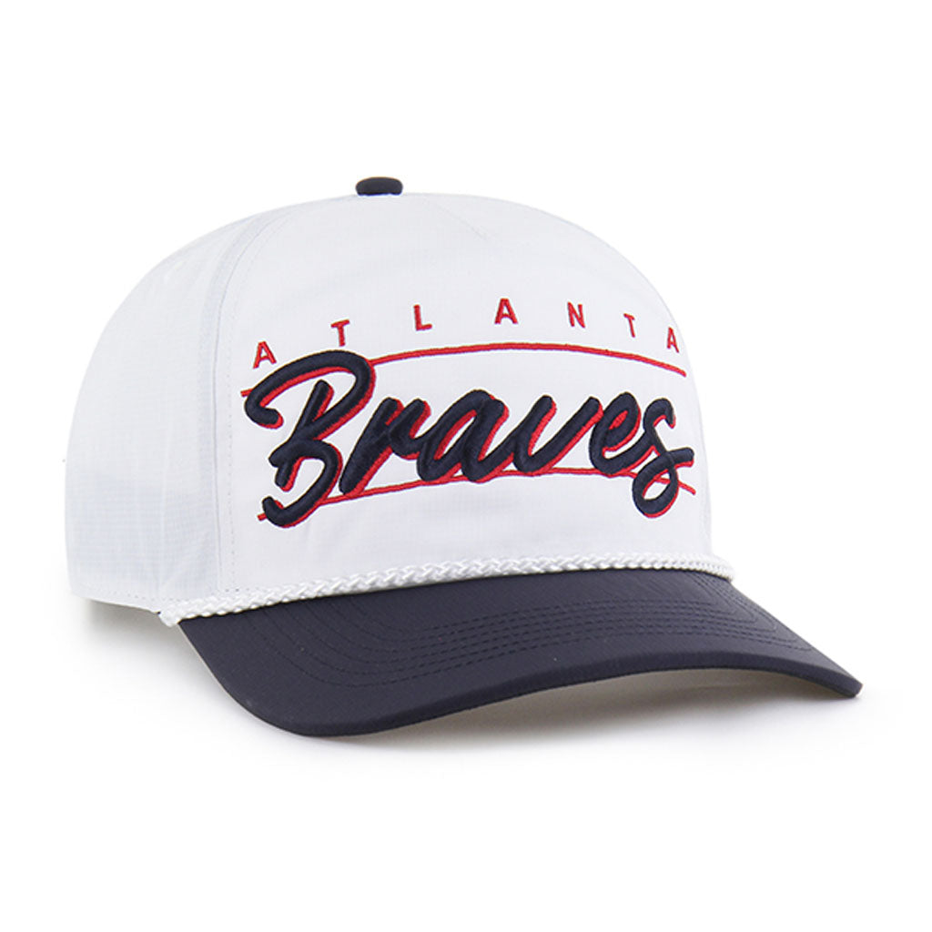 MLB Atlanta Braves '47 Condor Two-Tone Hitch Adjustable Hat - White