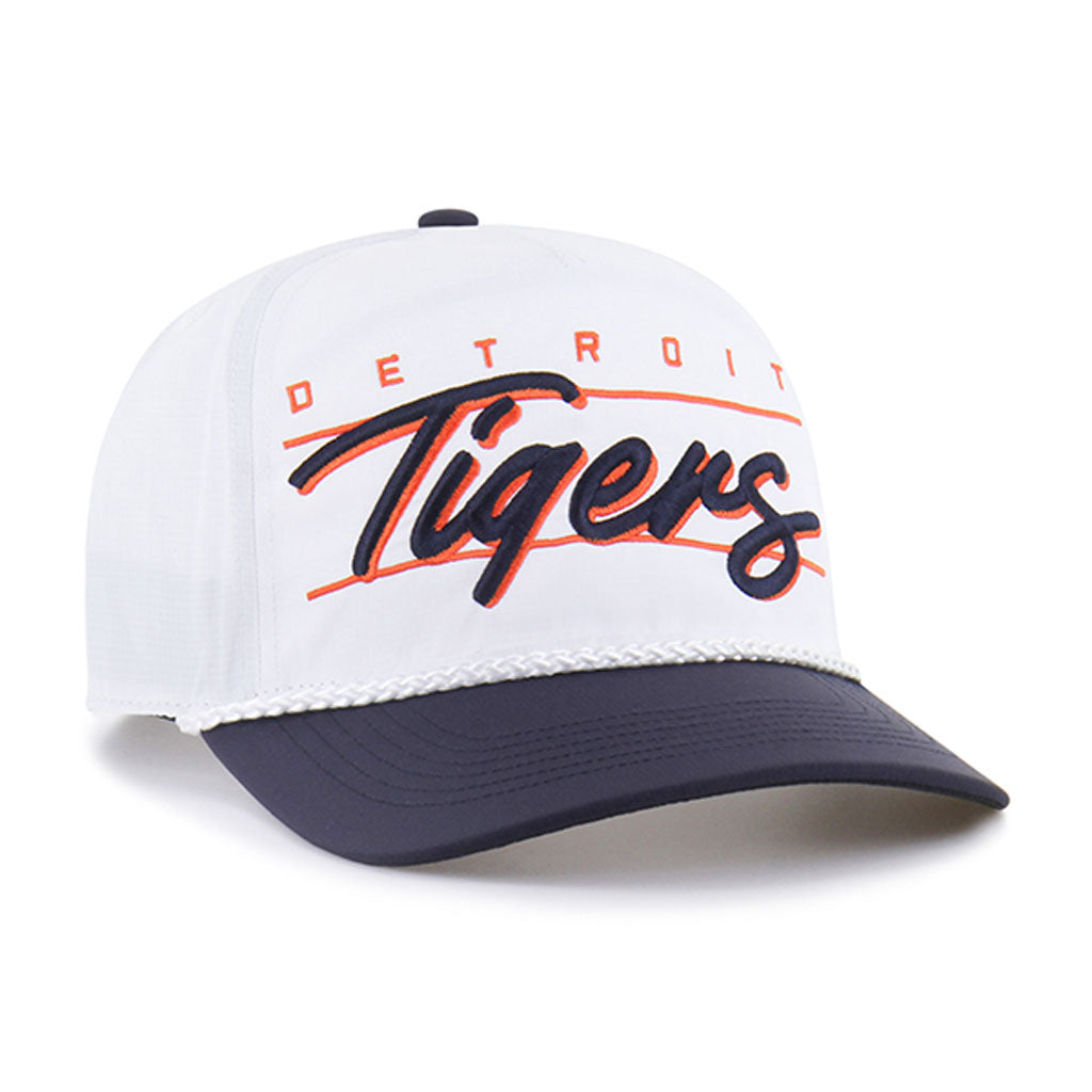 MLB Detroit Tigers '47 Condor Two-Tone Hitch Adjustable Hat - White