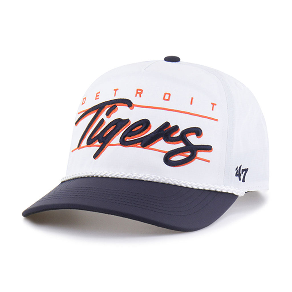 MLB Detroit Tigers '47 Condor Two-Tone Hitch Adjustable Hat - White