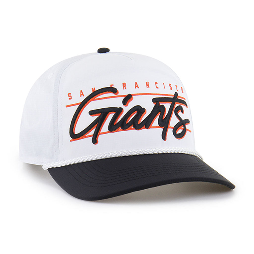 MLB San Francisco Giants '47 Condor Two-Tone Hitch Adjustable Hat - White