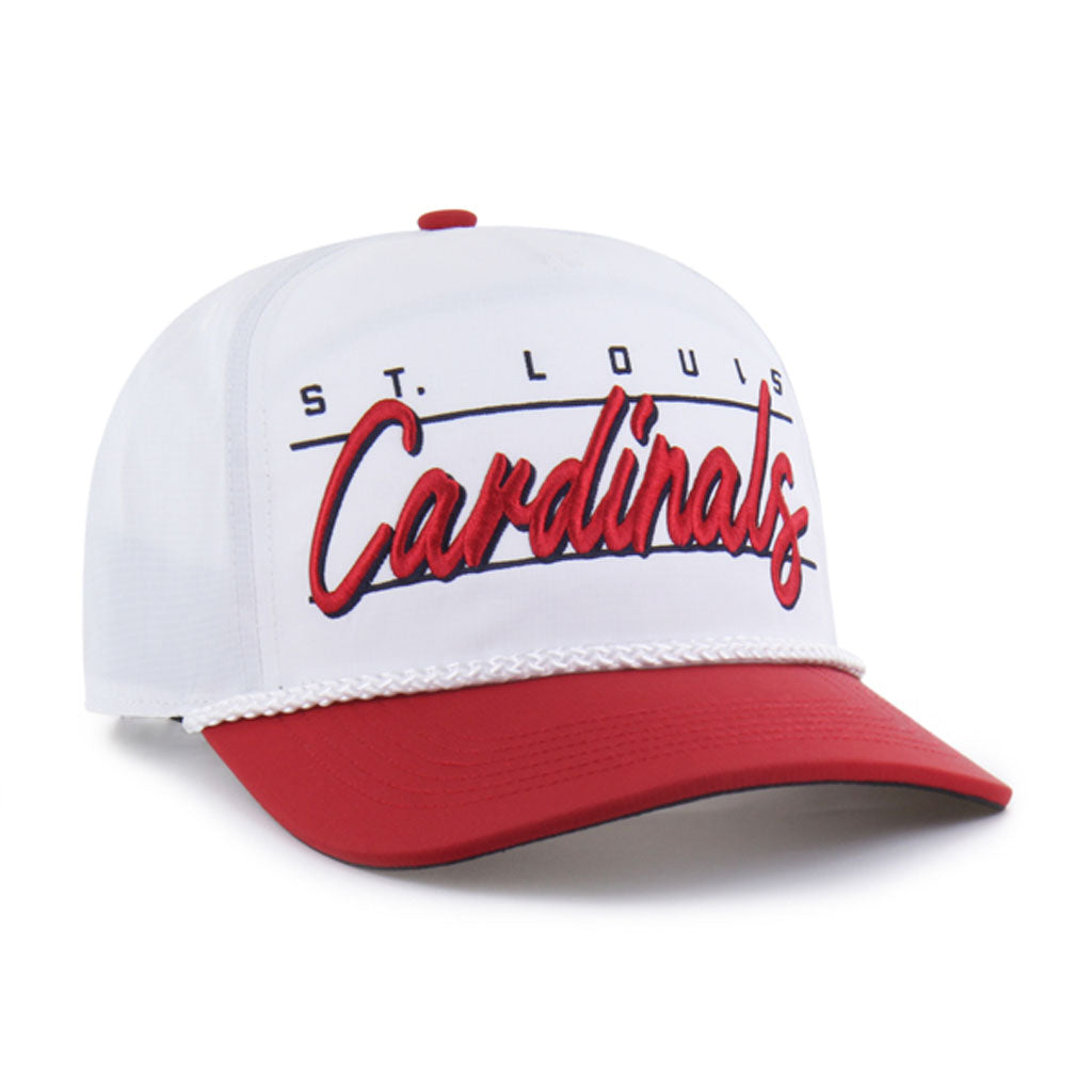 MLB St. Louis Cardinals '47 Condor Two-Tone Hitch Adjustable Hat - White