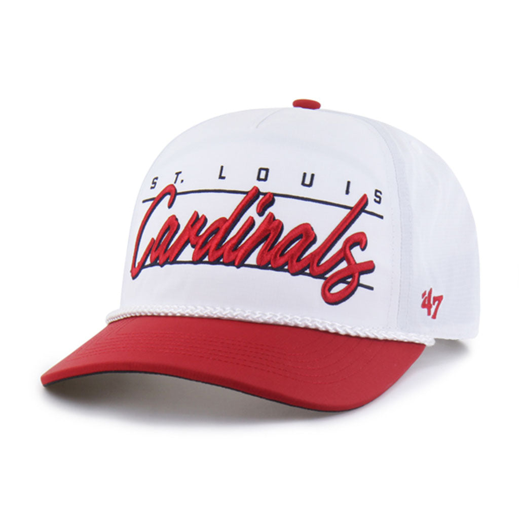 MLB St. Louis Cardinals '47 Condor Two-Tone Hitch Adjustable Hat - White