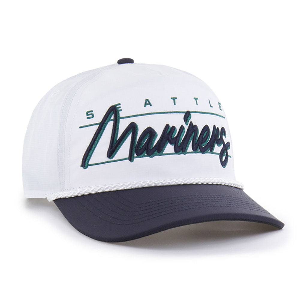 MLB Seattle Mariners '47 Condor Two-Tone Hitch Adjustable Hat - White