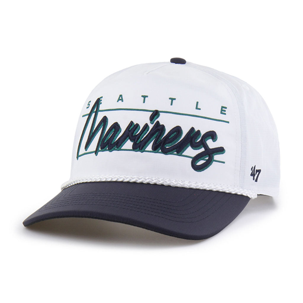MLB Seattle Mariners '47 Condor Two-Tone Hitch Adjustable Hat - White