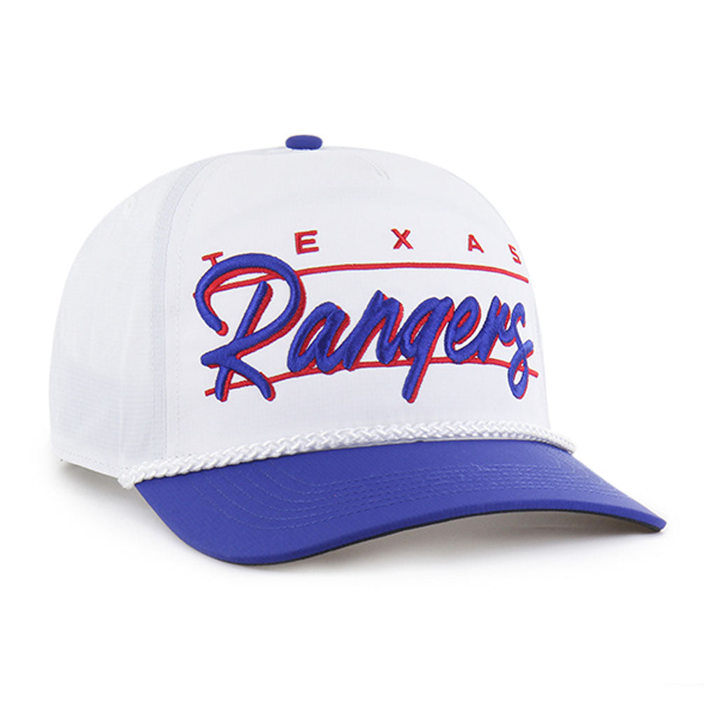 MLB Texas Rangers '47 Condor Two-Tone Hitch Adjustable Hat - White