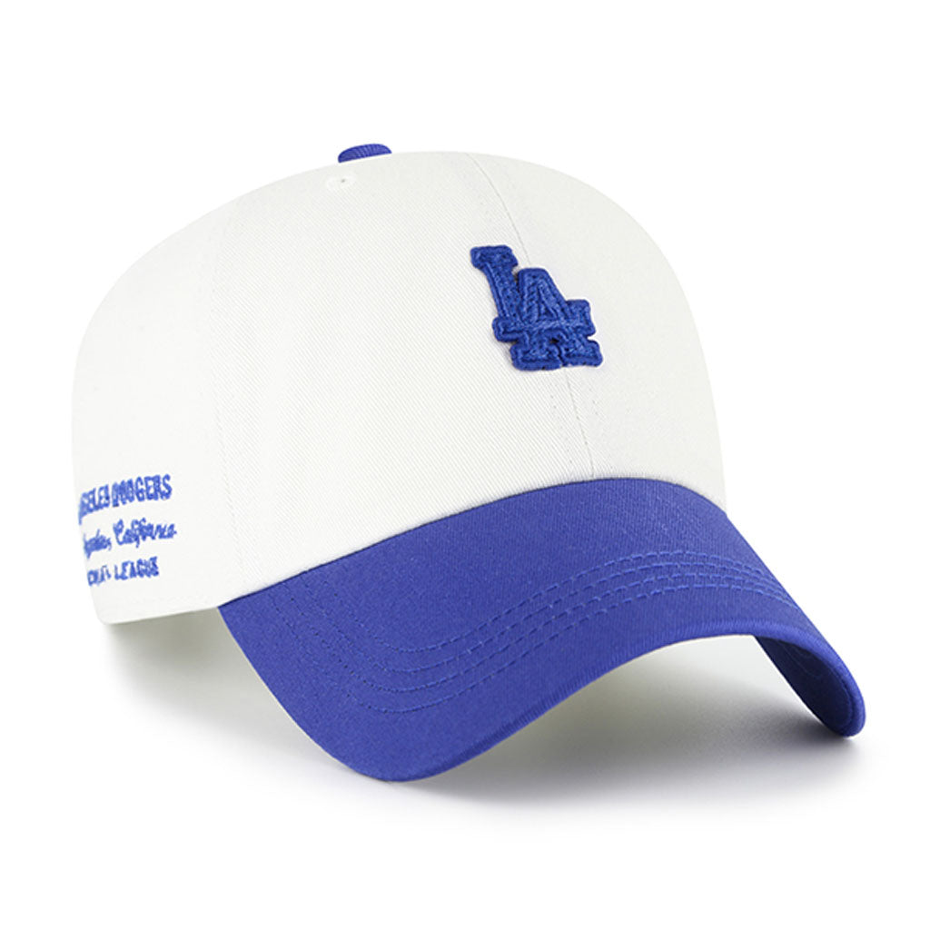 MLB Los Angeles Dodgers '47 Contemporary Clean Up Adjustable Hat - Cream