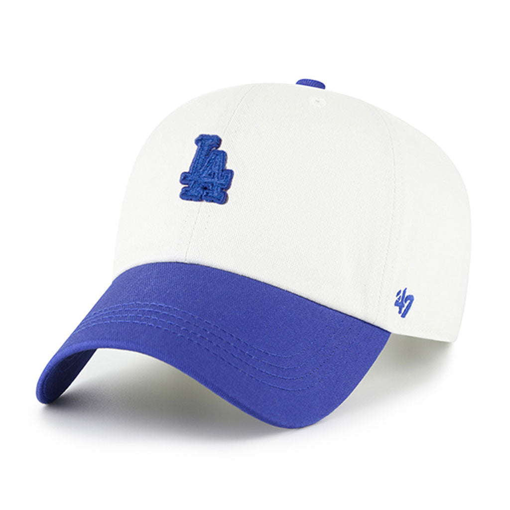 MLB Los Angeles Dodgers '47 Contemporary Clean Up Adjustable Hat - Cream