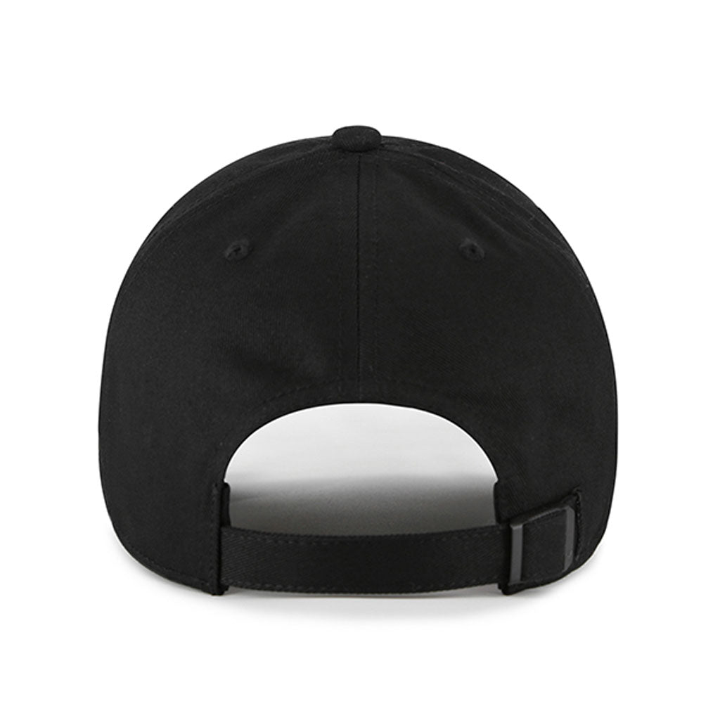 MLB Arizona Diamondbacks '47 Black on Black Contemporary Clean Up Adjustable Hat - Black