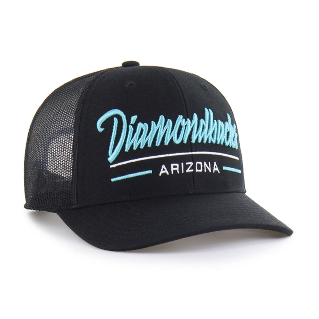 MLB Arizona Diamondbacks '47 Garner Trucker Hat - Black