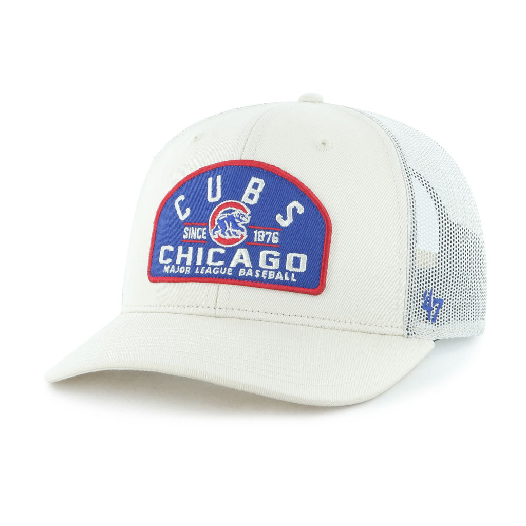 MLB Chicago Cubs '47 Leland Trucker Snapback Hat - Cream