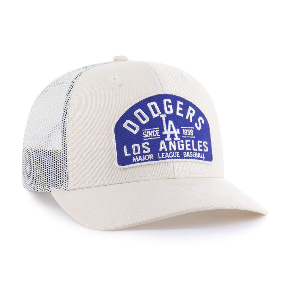 MLB Los Angeles Dodgers '47 Leland Trucker Snapback Hat - Cream