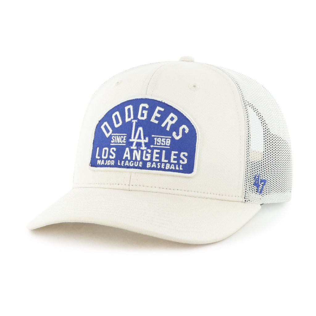 MLB Los Angeles Dodgers '47 Leland Trucker Snapback Hat - Cream