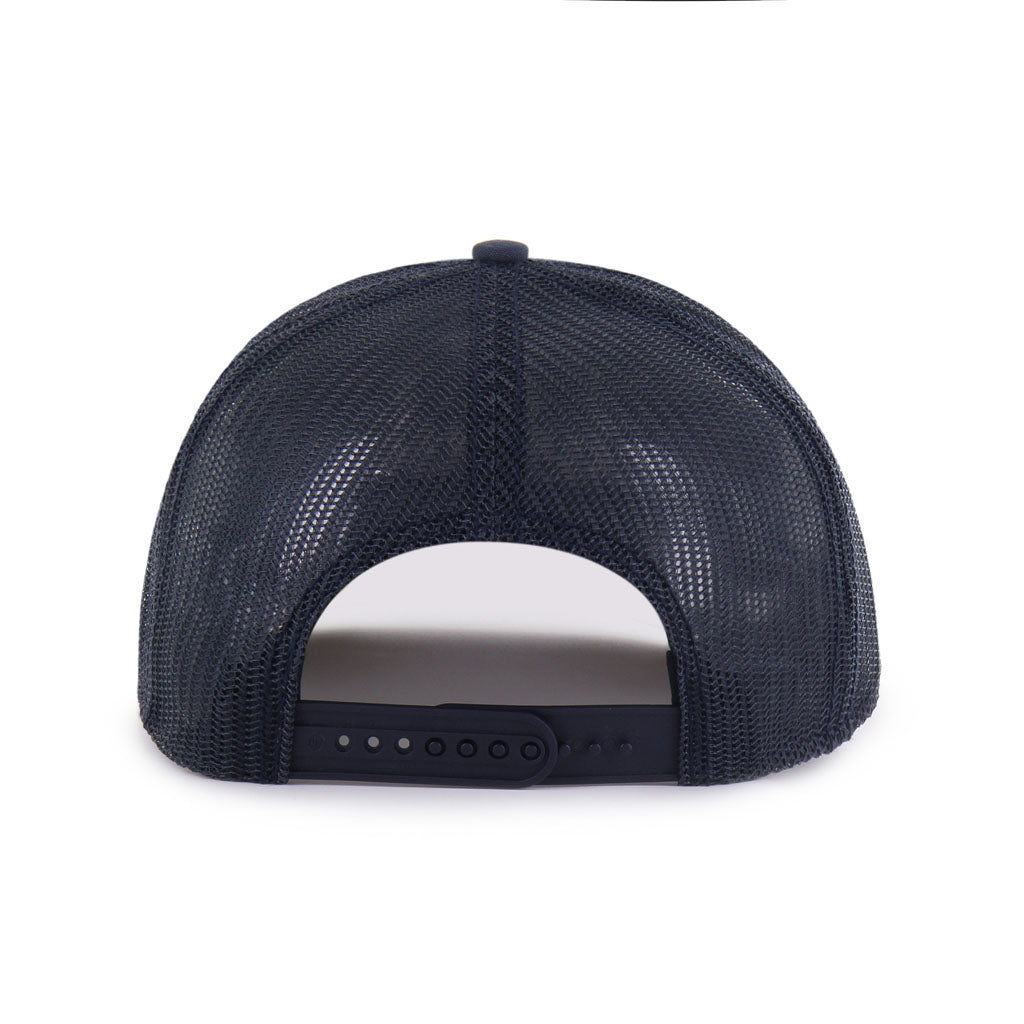 MLB Boston Red Sox '47 Vintage Pitstop Trucker Snapback Hat - Navy