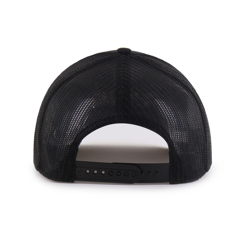 MLB San Francisco Giants '47 Vintage Pitstop Trucker Snapback Hat - Black
