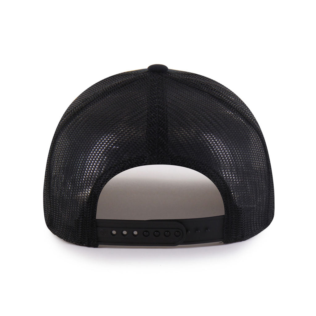 MLB Arizona Diamondbacks '47 Vintage Pitstop Trucker Snapback Hat - Black