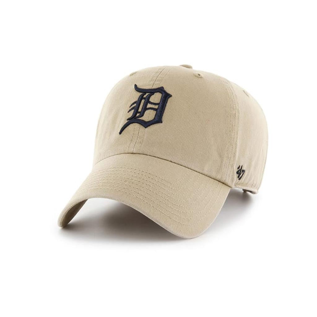 MLB Detroit Tigers '47 Clean Up Hat - Khaki
