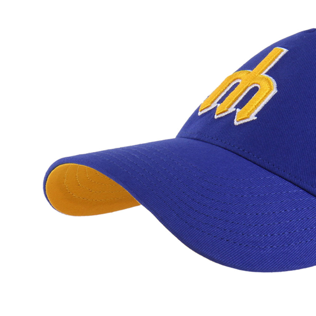 MLB Seattle Mariners '47 Ballpark Under Visor Mesh Trucker Snapback Hat - Blue