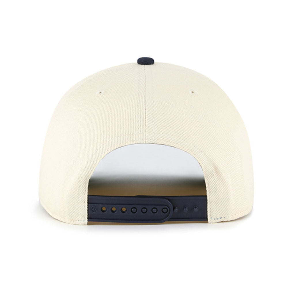 MLB Los Angeles Angels '47 Pomona Two-Tone Hitch Adjustable Hat - Cream