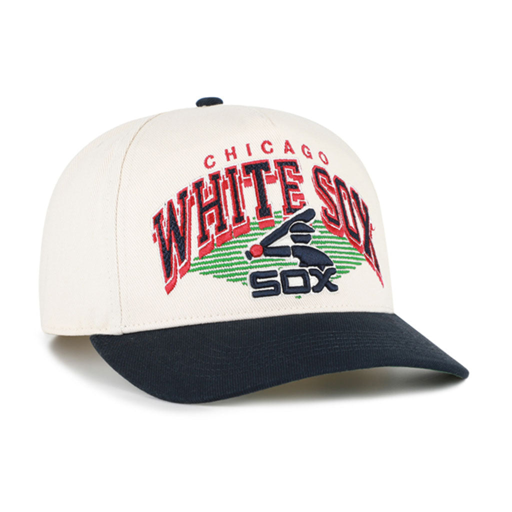 MLB Chicago White Sox '47 Pomona Two-Tone Hitch Adjustable Hat - Cream