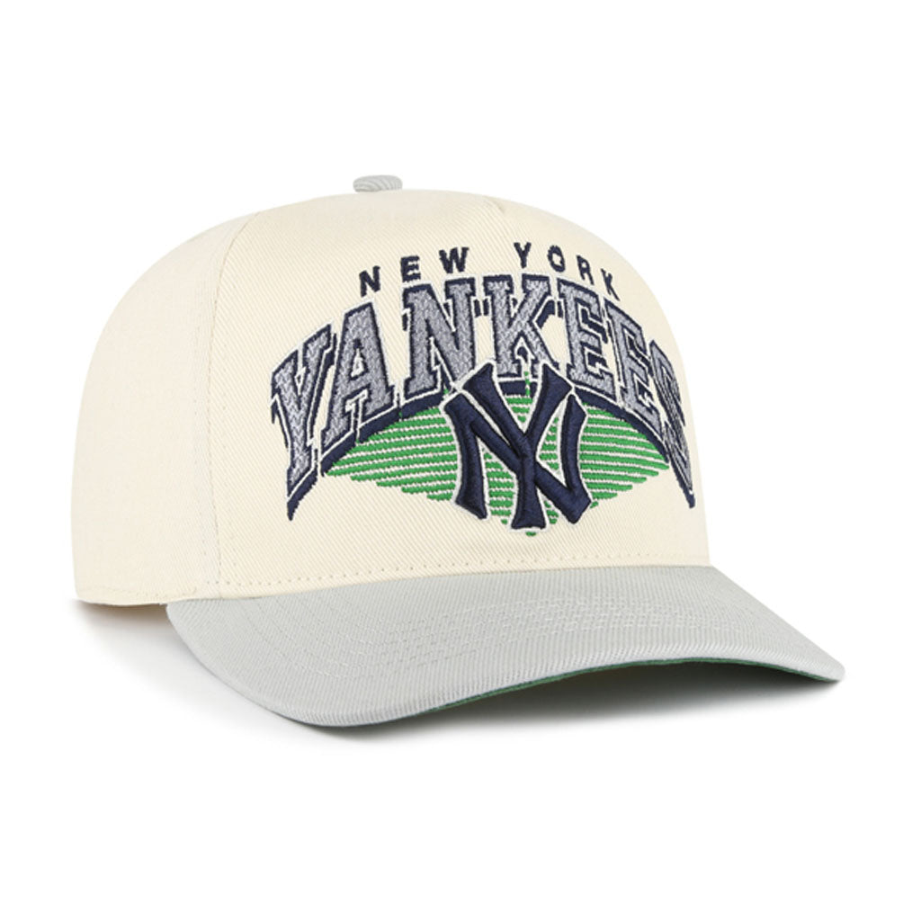 MLB New York Yankees '47 Pomona Two-Tone Hitch Adjustable Hat - Cream