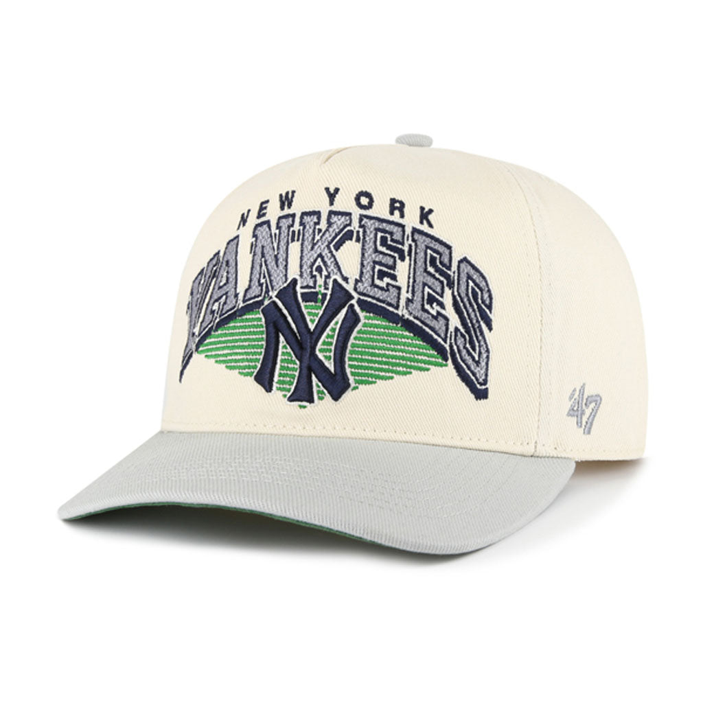MLB New York Yankees '47 Pomona Two-Tone Hitch Adjustable Hat - Cream