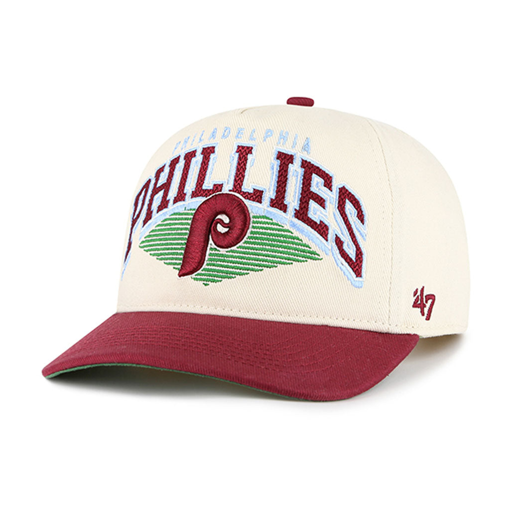 MLB Philadelphia Phillies '47 Pomona Two-Tone Hitch Adjustable Hat - Cream