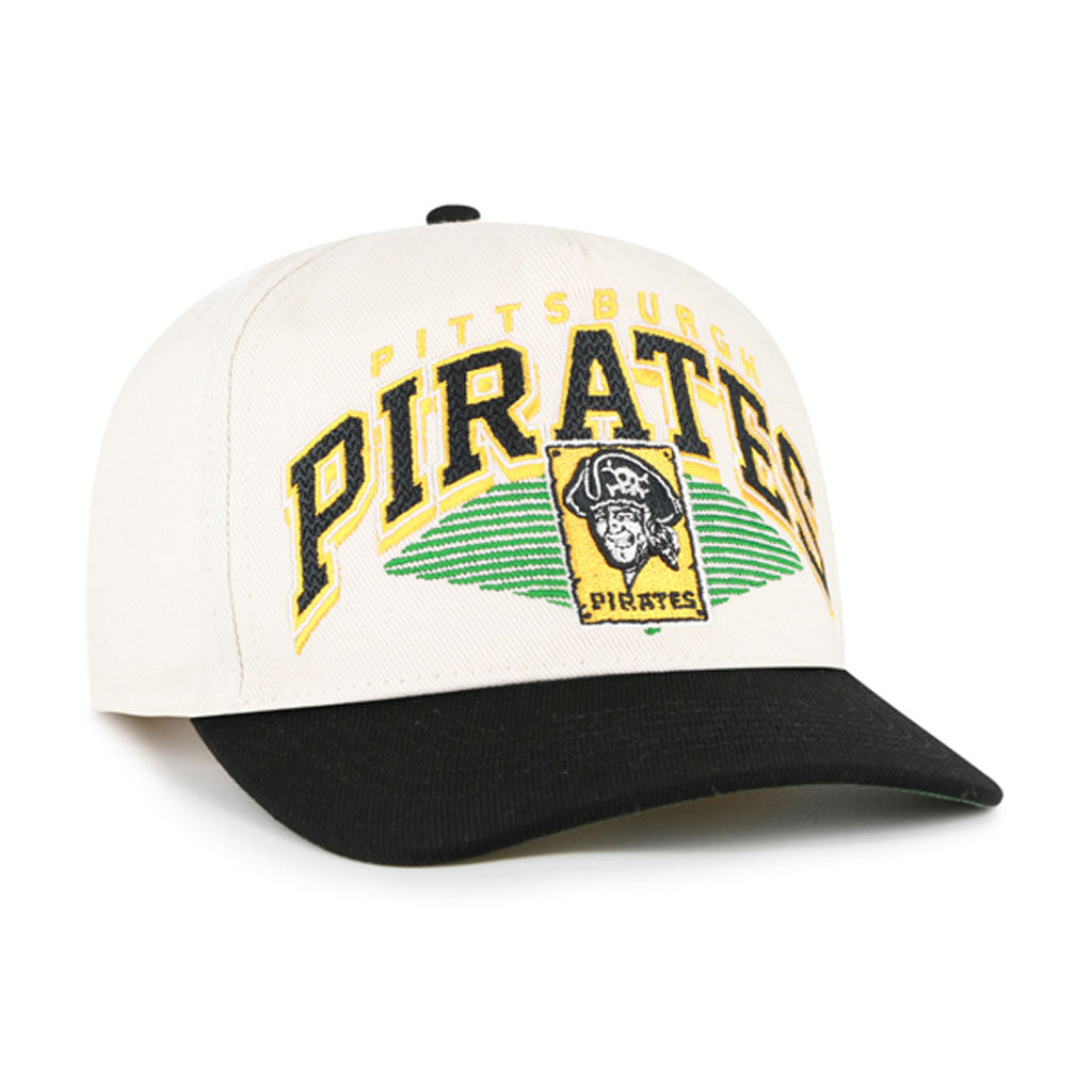MLB Pittsburgh Pirates '47 Pomona Two-Tone Hitch Adjustable Hat - Cream