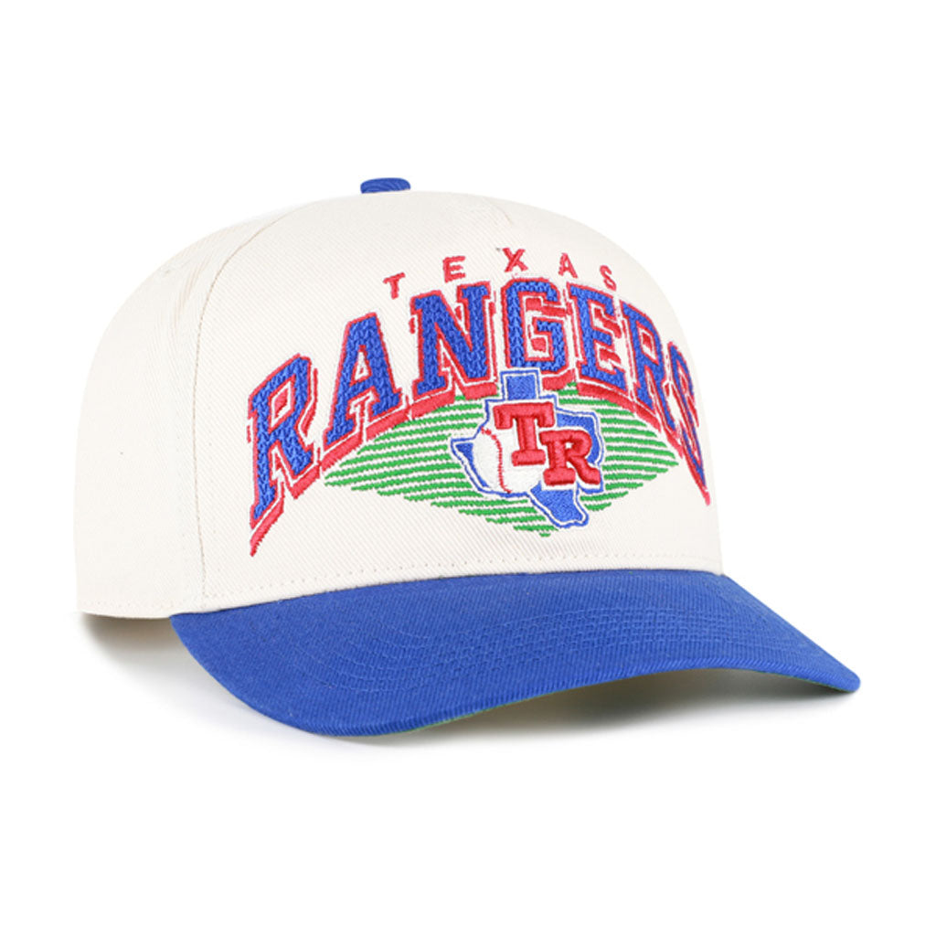 MLB Texas Rangers '47 Pomona Two-Tone Hitch Adjustable Hat - Cream