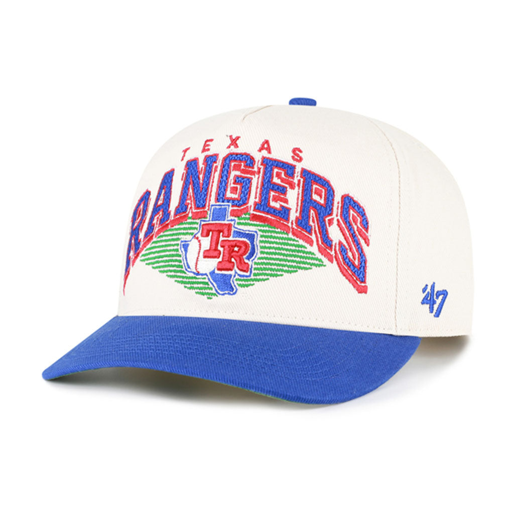 MLB Texas Rangers '47 Pomona Two-Tone Hitch Adjustable Hat - Cream