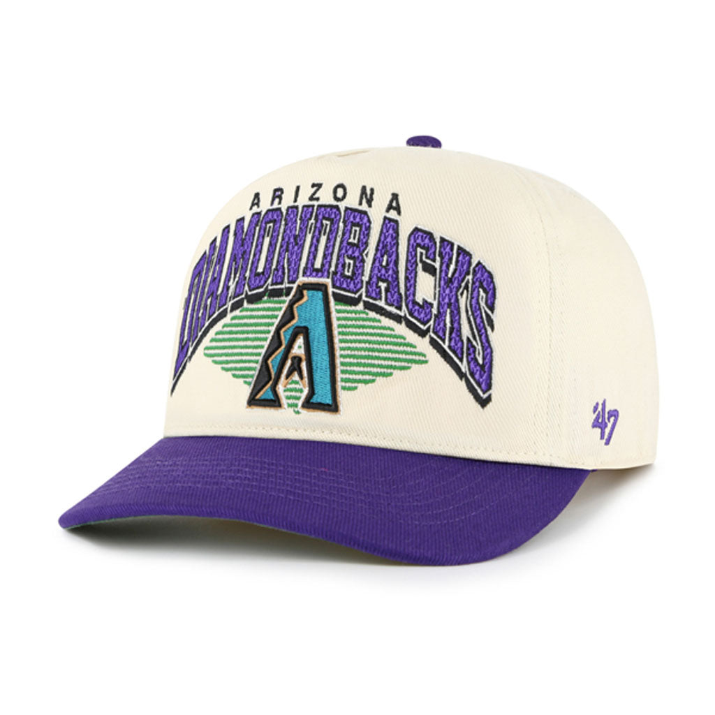 MLB Arizona Diamondbacks '47 Pomona Two-Tone Hitch Adjustable Hat - Cream