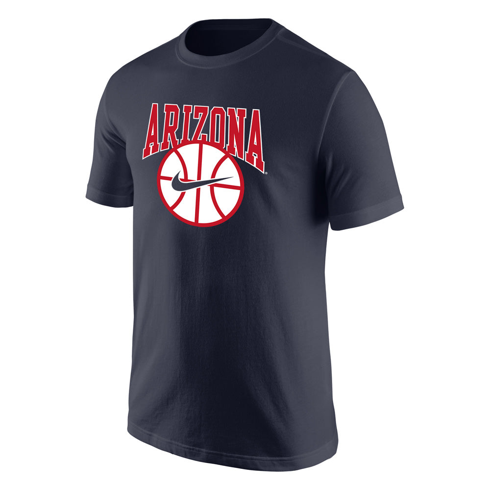 NCAA Arizona Wildcats Nike Basketball Core Arch Tee