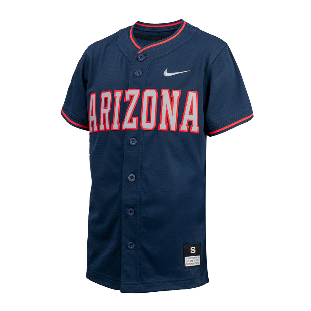 NCAA Arizona Wildcats Youth Nike Replica Baseball Jersey