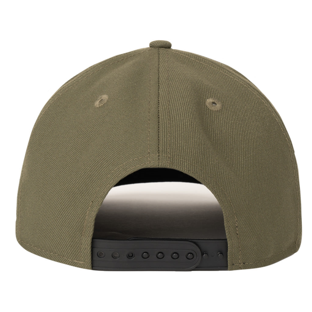 NFL San Francisco 49ers New Era Camo Undervisor 9FIFTY A-Frame Snapback Hat - Green