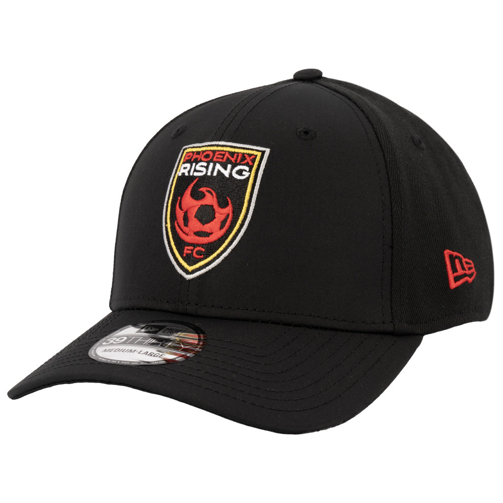 Phoenix Rising New Era Shield Featherweight 39THIRTY Flex Fit Hat - Black