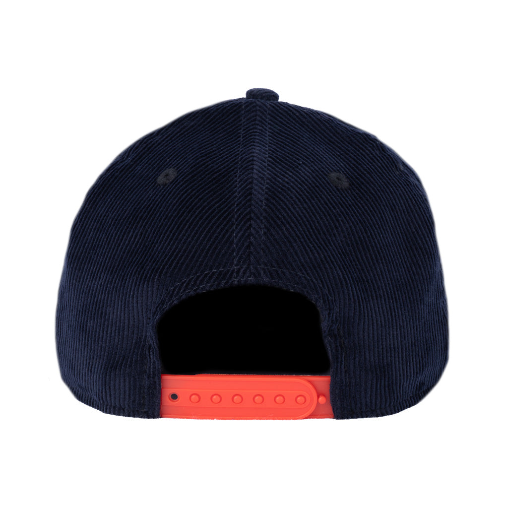 NFL Chicago Bears New Era All Corduroy 9FIFTY A-Frame Snapback Hat - Navy