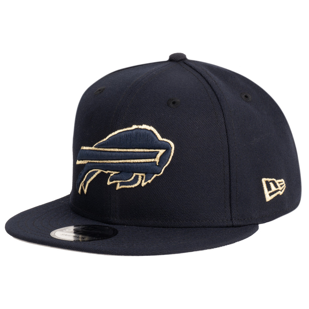 NFL Buffalo Bills New Era Royal Merchant 9FIFTY Snapback Hat - Navy