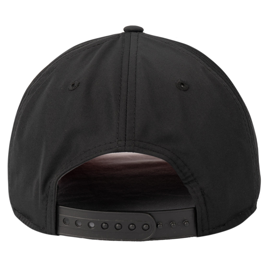 Tucson Sugar Skulls New Era Logo Stack Featherlight 9SEVENTY Stretch Snapback Hat - Black
