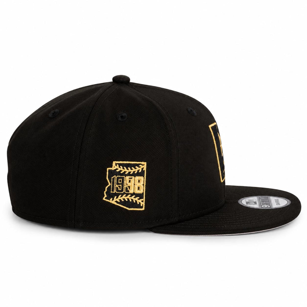 MLB Arizona Diamondbacks New Era Gold Digger 9FIFTY Snapback Hat- Black